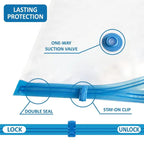 TRANSPARENT VACUUM STORAGE BAGS