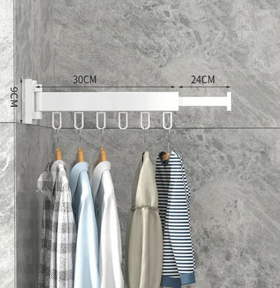 TRI-FOLDING CLOTHING RACK