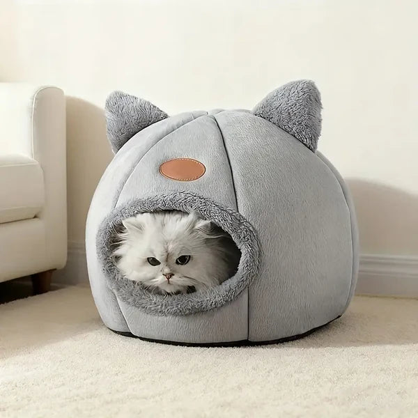 Warm Pet House with Soft Cushion