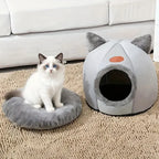 Warm Pet House with Soft Cushion